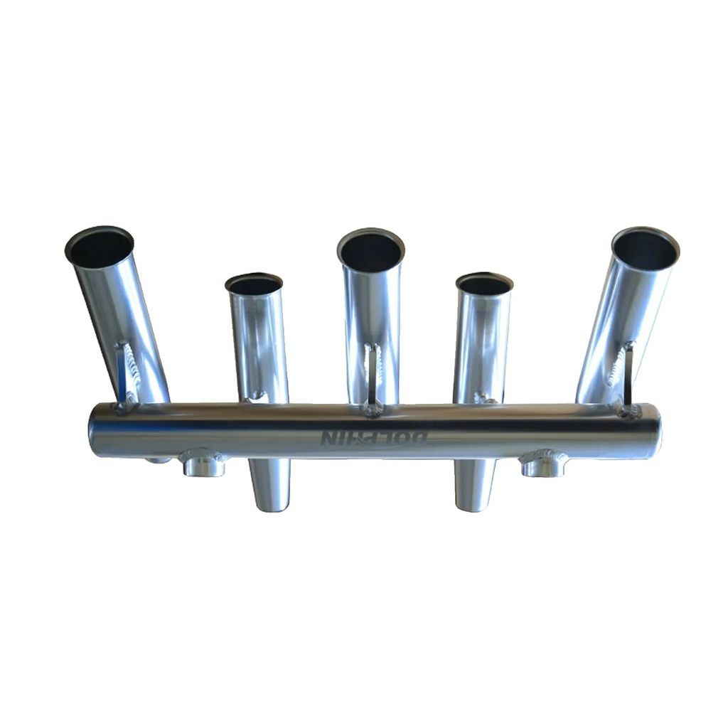 Angelrutenhalter, langlebiges eloxiertes Aluminium, passt auf 2-Zoll-Rohre, eloxiert