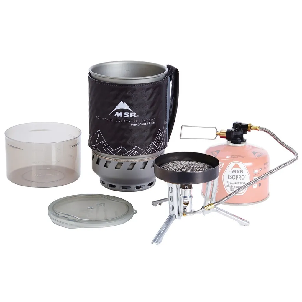 Réchaud de Randonnée MSR WindBurner Duo 1.8L - Système de Cuisson Rapide