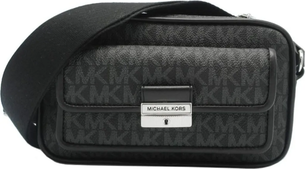 Sac Michael Kors BRADSHAW Noir 20cm - Fermoir design et cuir premium