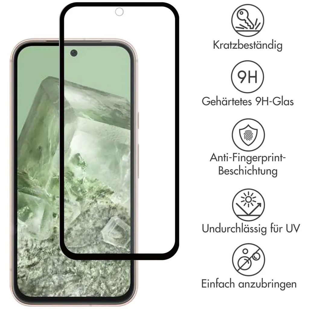 Miglior Vetro Temperato Pixel 8a: Accezz Full Cover Trasparente 9H - 2