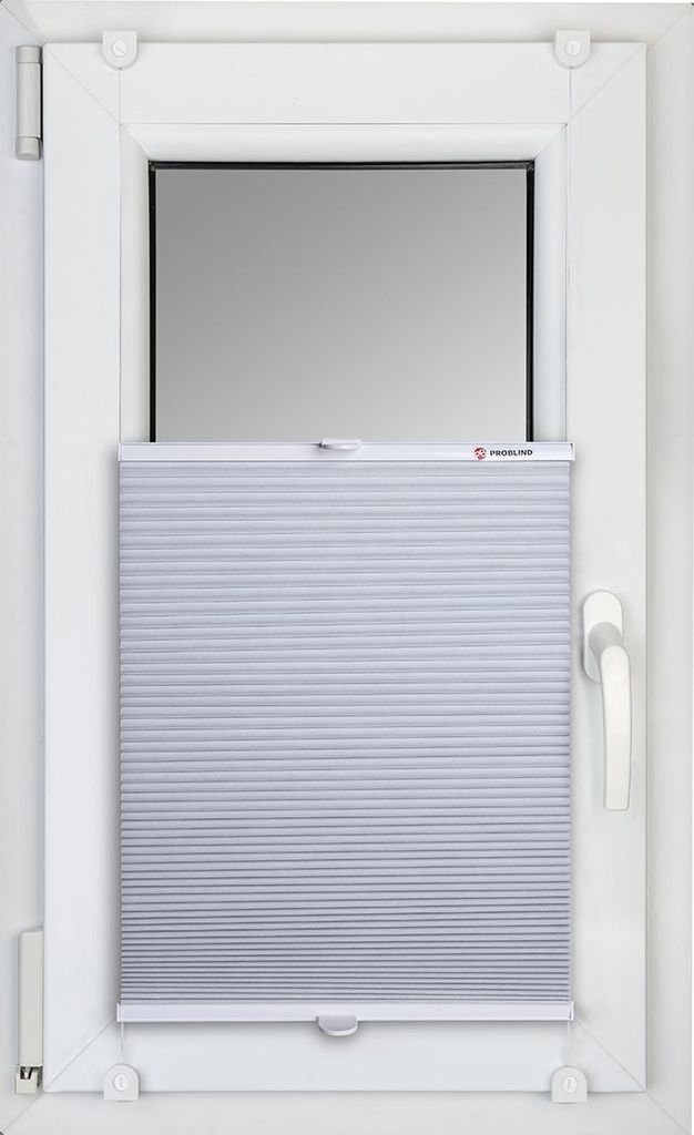 THERMO WABENPLISSEE 100% VERDUNKELNDFALTROLLO JALOUSIE (Weiss PM01, 25x200 cm)