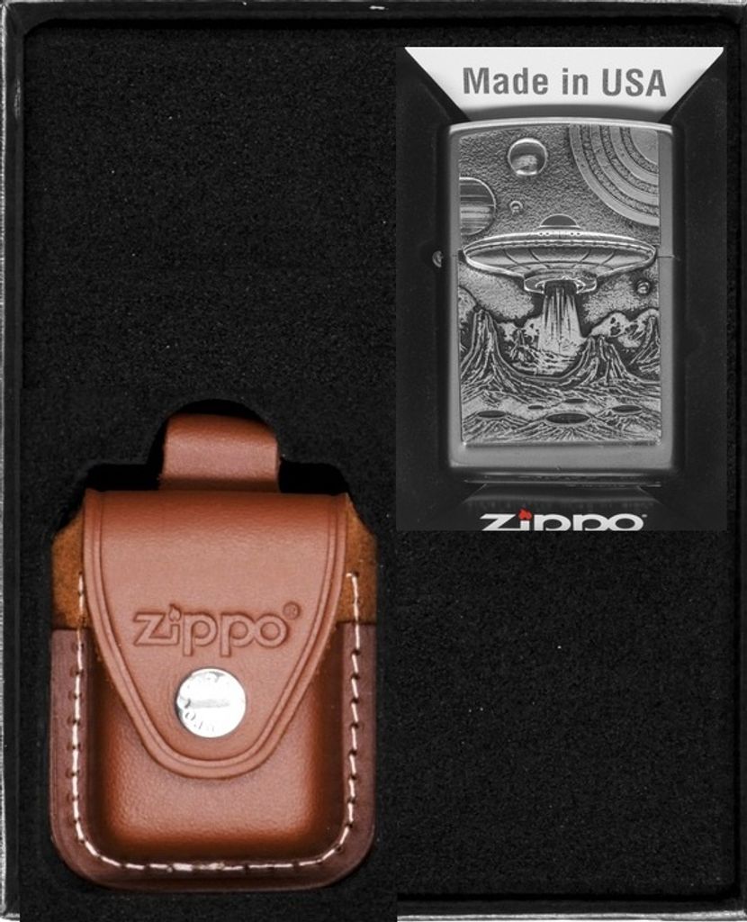 ZIPPO Feuerzeug ALIEN LIVE Geschenkset Nr. 2