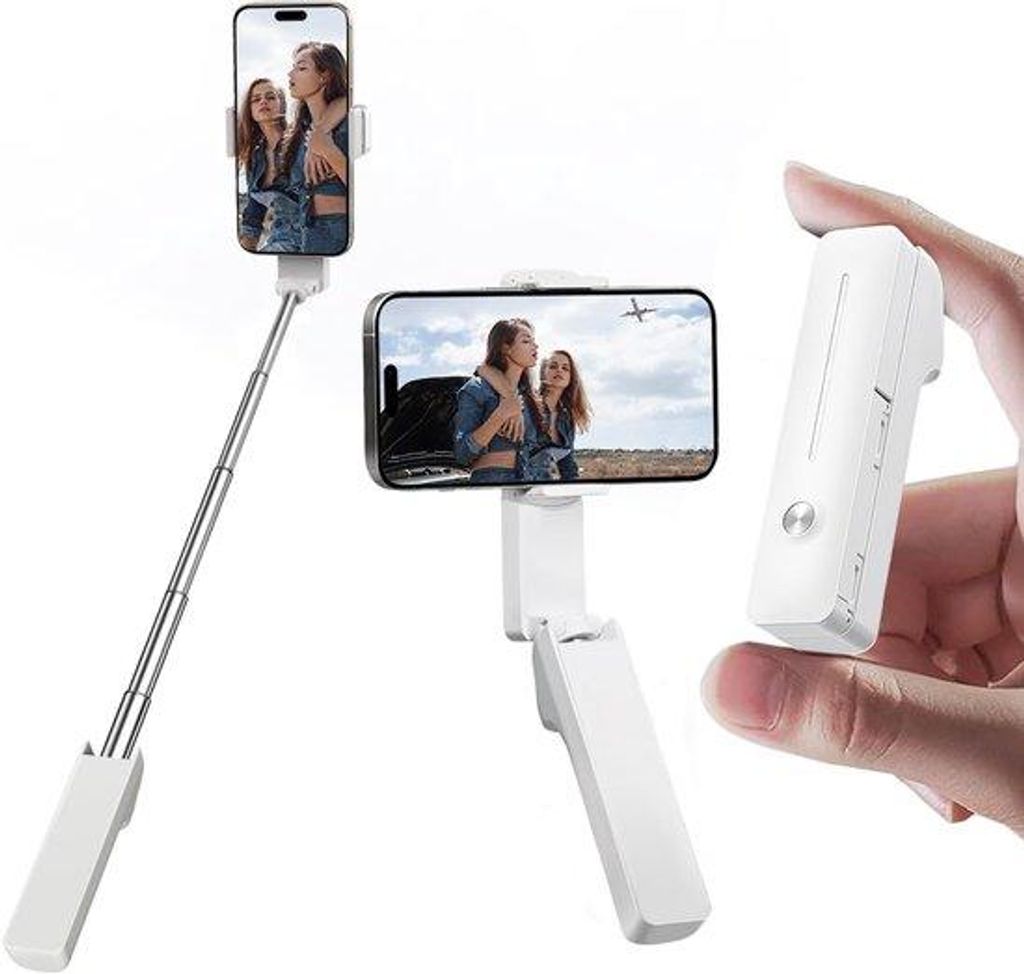 Mini-Selfiestick für iPhone, tragbar, in einem Beutel, flexibel, für iPhone
