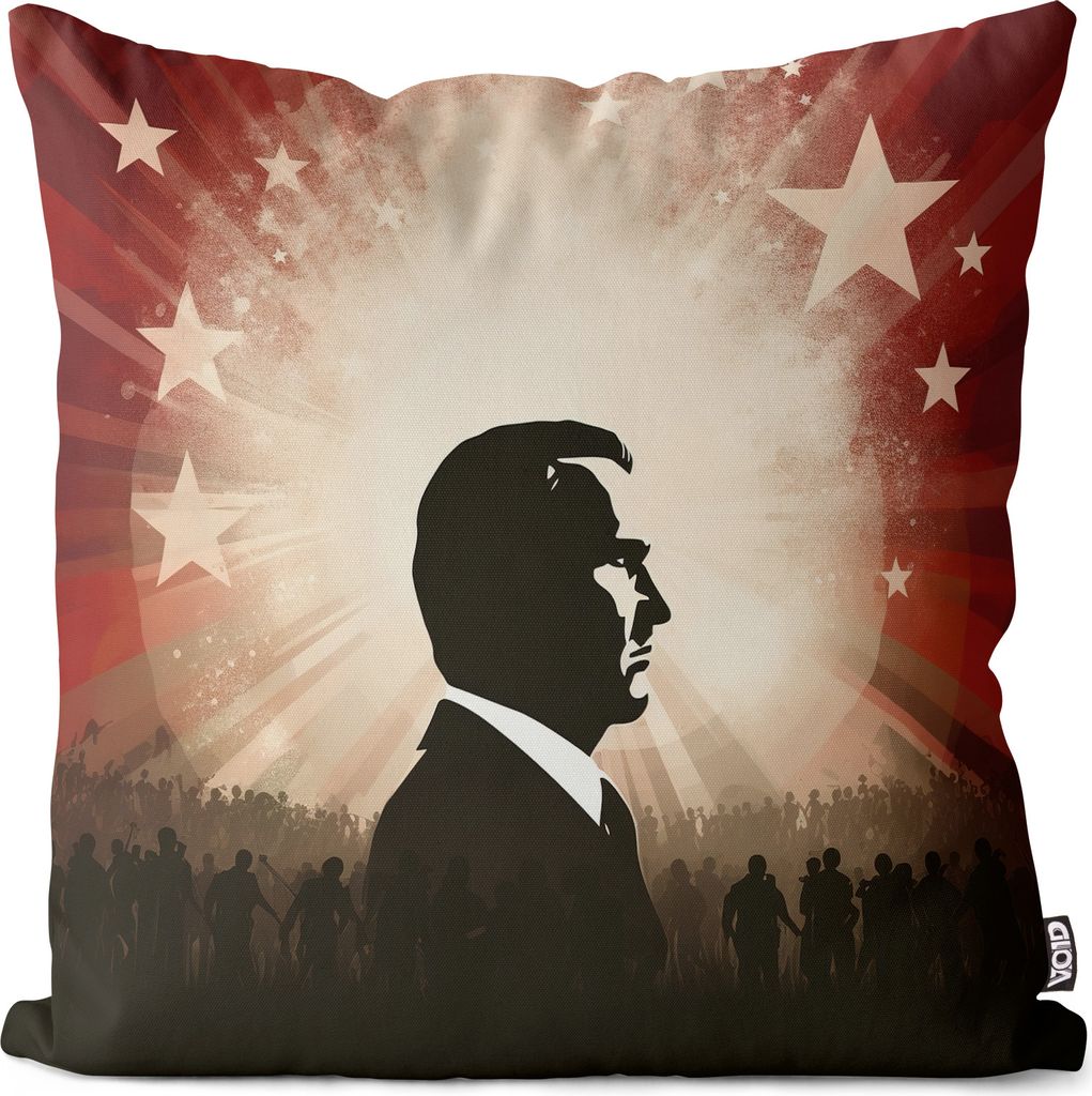 VOID Atatürk Türkei Sterne Porträt Kissenbezug Kissenhülle sofa couch wohnzimmer dekoration wasserfest Outdoor Garten Kissen bezug deko