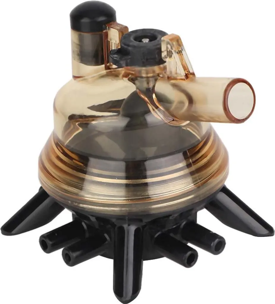 Griffe de traite avec valve fermée et couvercle transparent 300ml