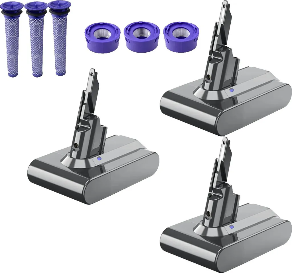 Kit Batteria Dyson V7 6000mAh Ricambio SV11 | 21.6V Alta Capacità
