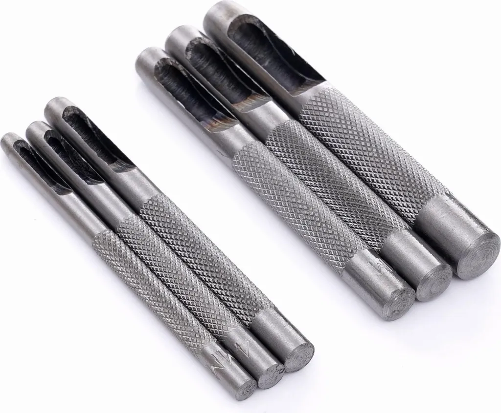 Kraft&Dele KD11201 set di punzoni per fori 3-8 mm 5 pz - 3
