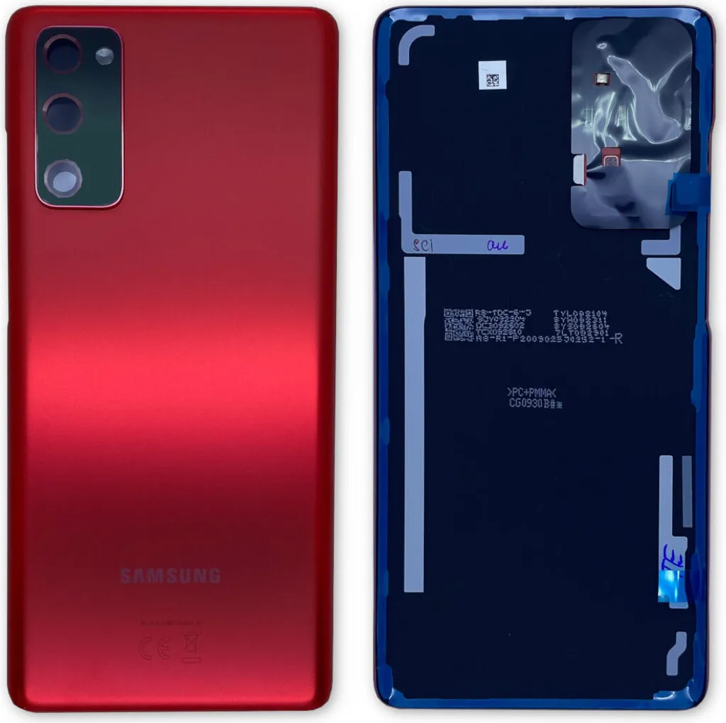 Réparer le dos Samsung Galaxy S20 FE Rouge Cloud avec GH82-24263E
