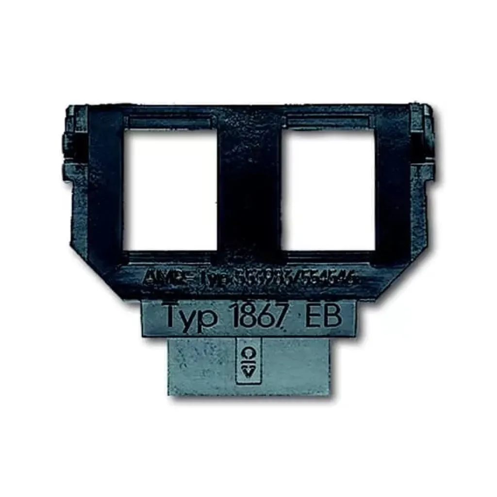 Socle Busch-Jaeger 1867 EB pour connecteur Modular-Jack 2CKA001764A0182
