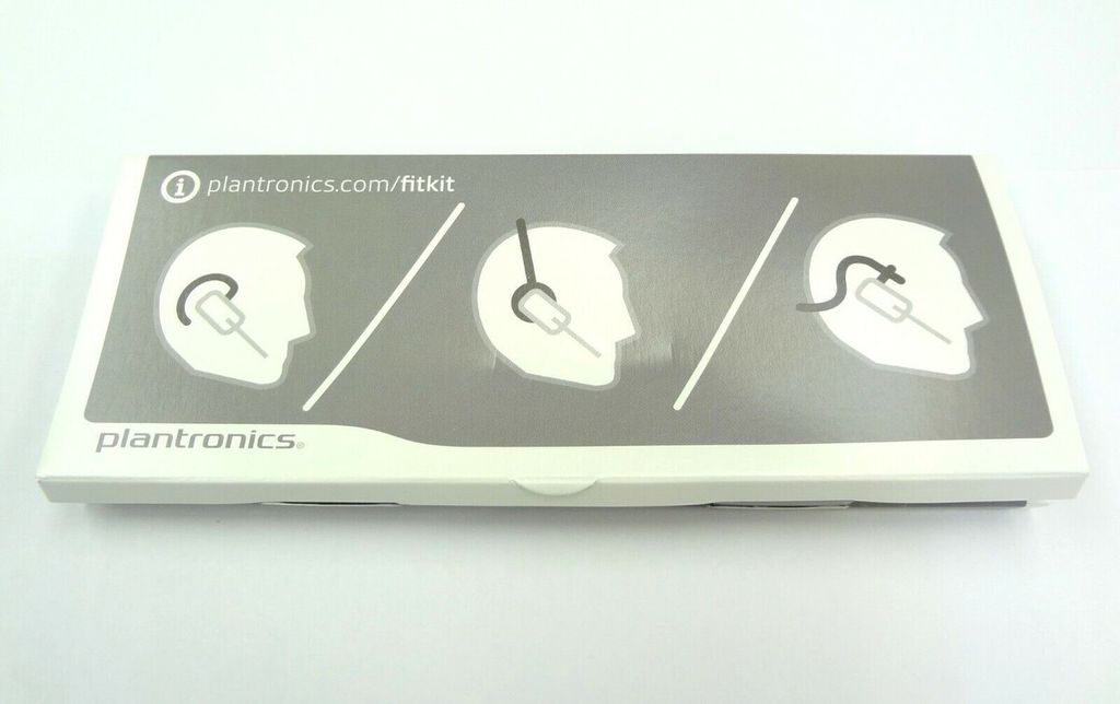 Poly Fit Kit enthält Ersatzohrbügel de und Ohrpolster de Silikon für Savi W8240 / W8245 Ohrhörer