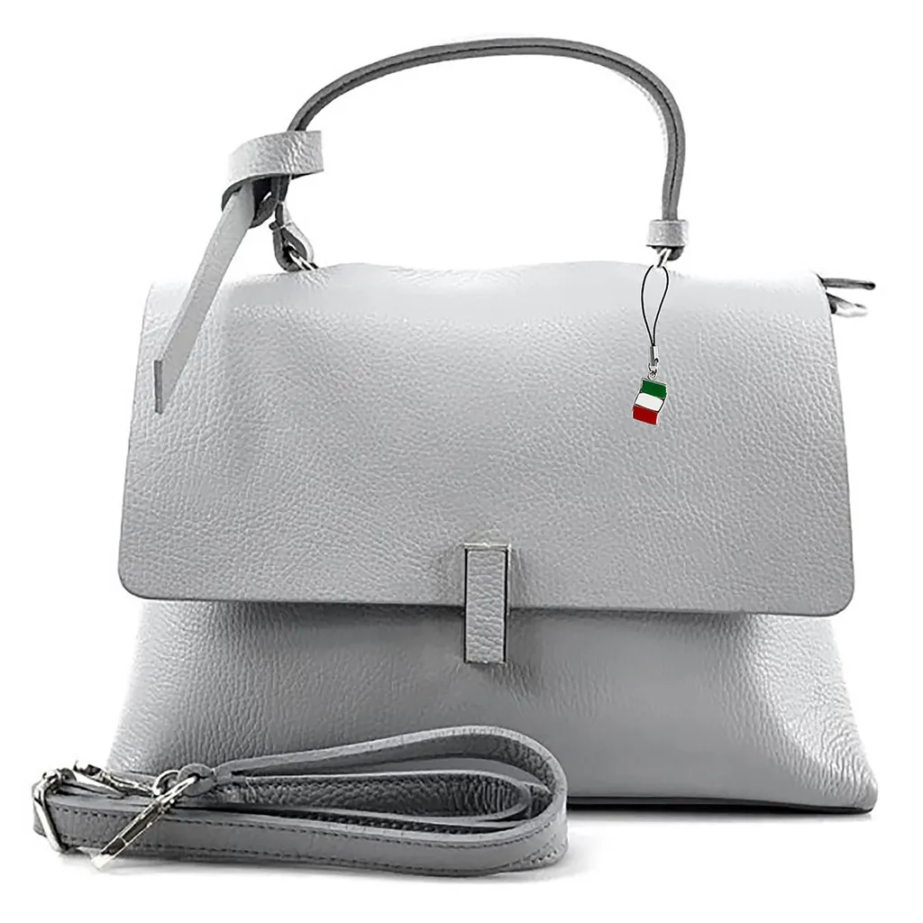 Florence Sac en cuir Sac à bandoulière gris clair OTF153K élégant