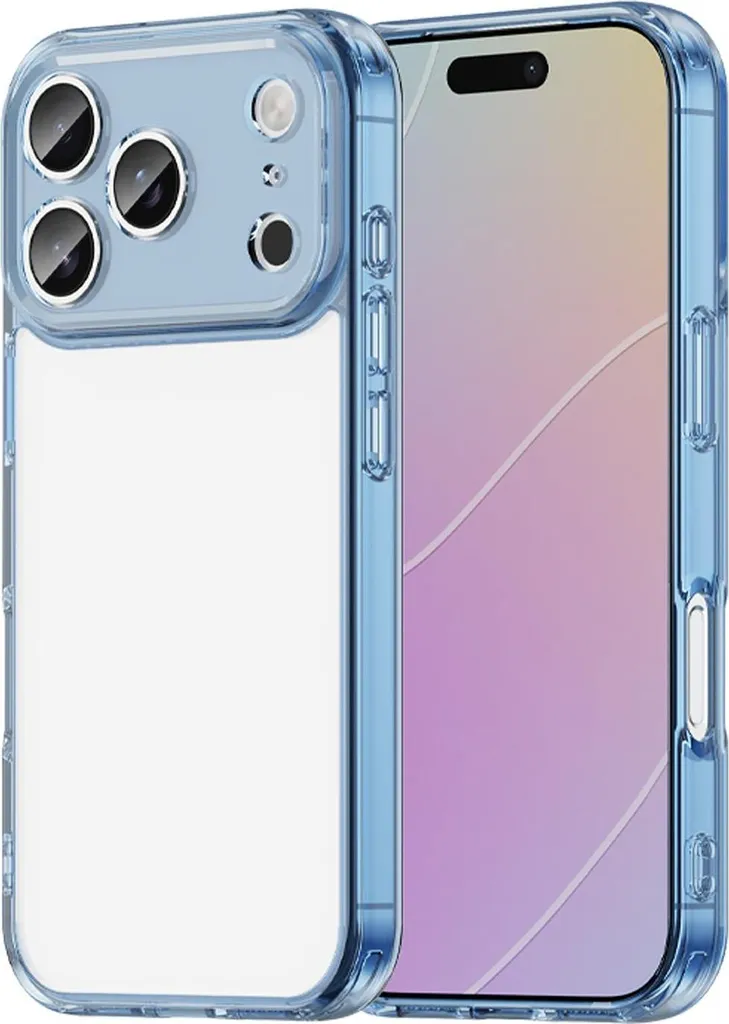 Cover iPhone 17 Pro Blu Slim - Phonesta HybridAir Shockproof