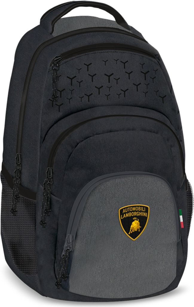 Ars Una Studentenrucksack Lamborghini 24 AU2, schwarz, uni Produktbild 