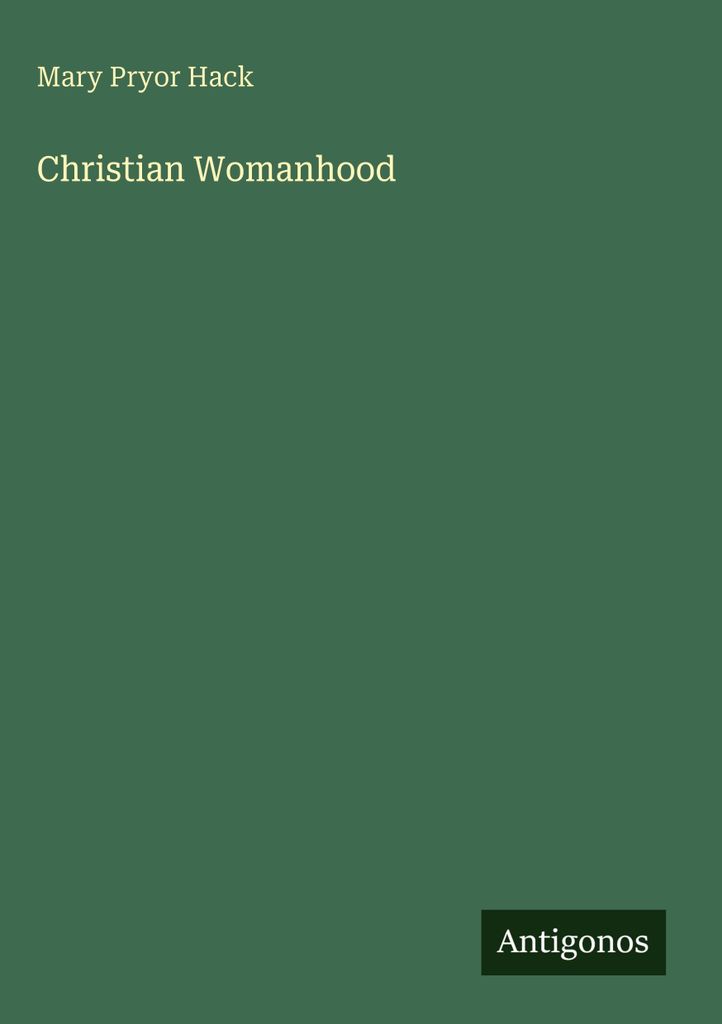 Christliche Weiblichkeit