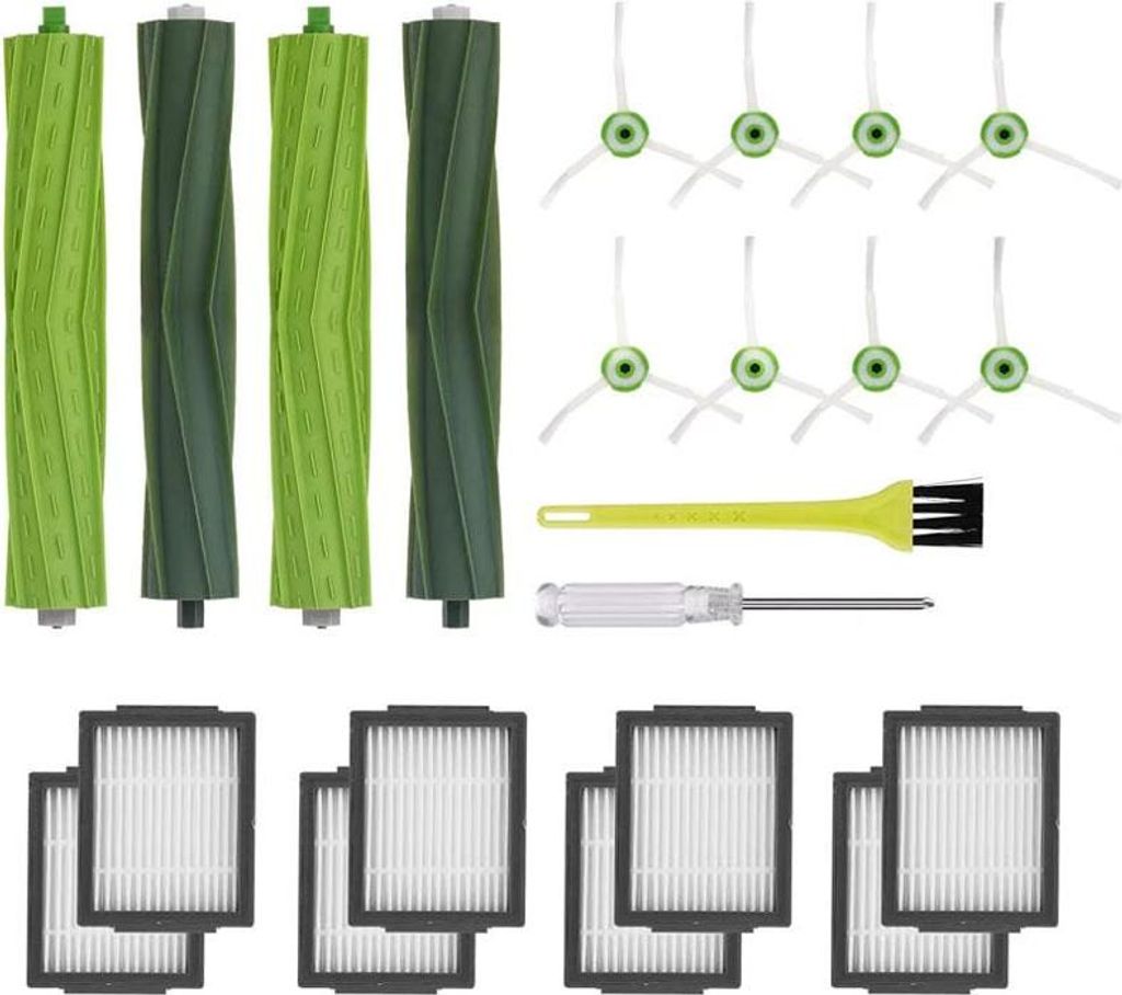 Ersatzteile kompatibel mit iRobot Roomba e, i & j Serie E5, E6, i3, i3+, i4, i4+, i5, i5+, i6, i6+, i7, i7+, i8, i8+, j7, j7+ Plus, Ersatzzubehör ...