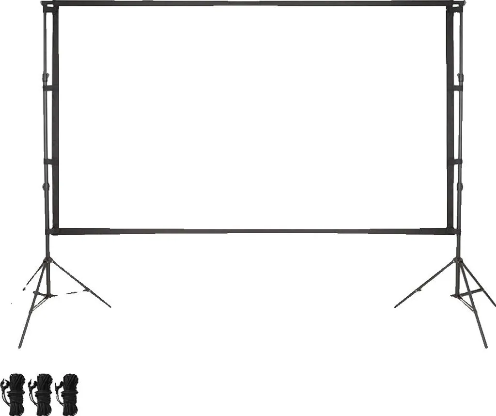 Écran portable 150 pouces pour cinéma en plein air et camping HD