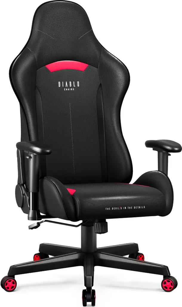 Siège PC Diablo X-ST4RTER pour setup gaming setup bureau tissu respirant