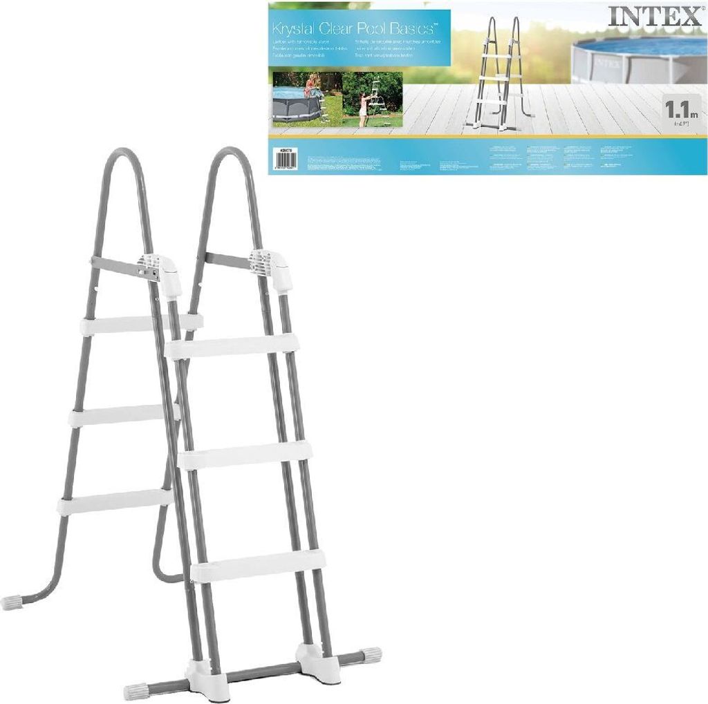 Intex Échelle de sécurité 28075, pour piscines de 91 à 107 Image du produit 