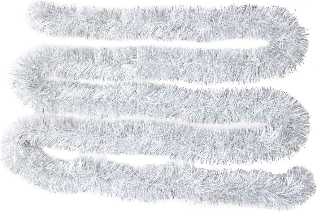 Girlande Lametta Doxa Perlweiß Ø 150 mm x 6 m