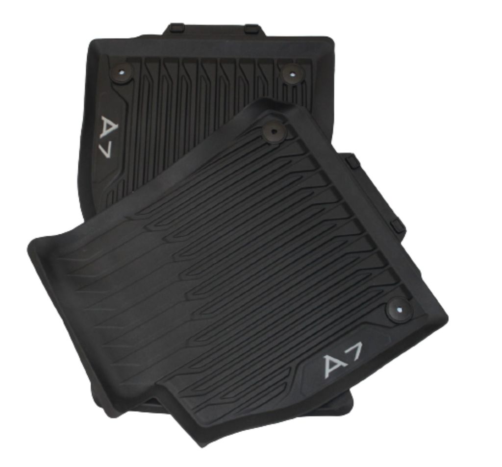 Original Audi A7 4K 2020-2026 Allwetterfußmatten Produktbild 