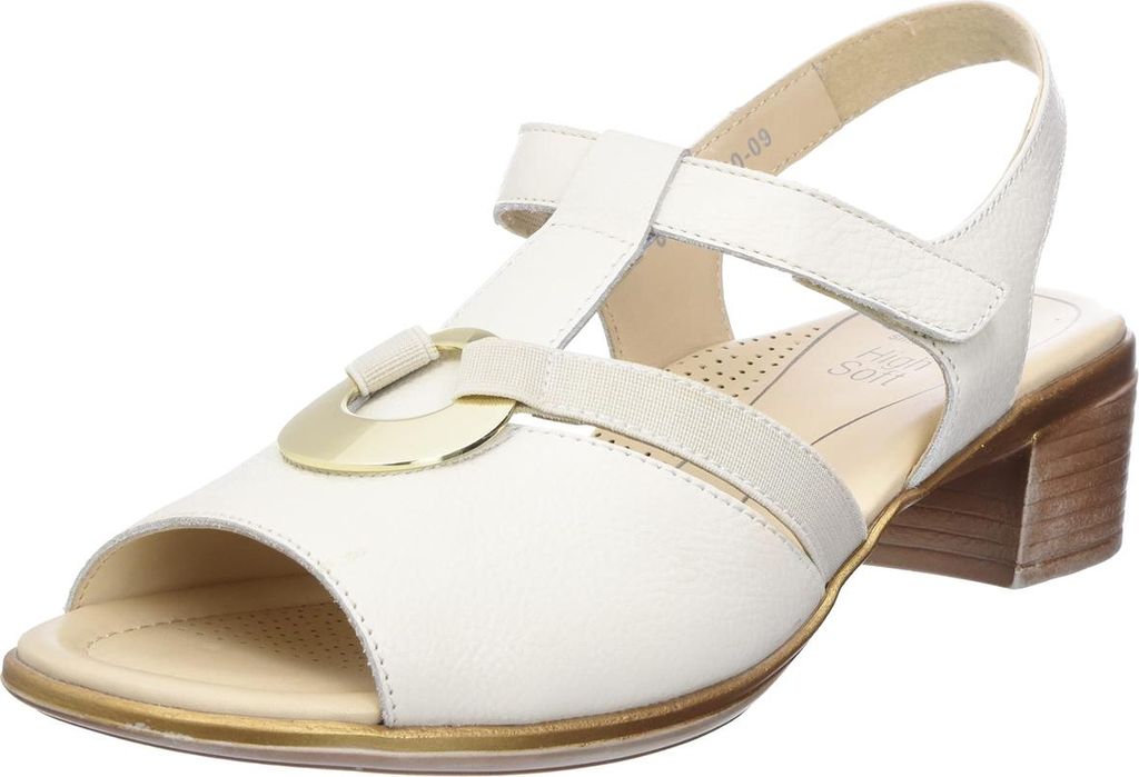 Ara Komfort Sandalen Lugano Damen 31353332343137 Weiß 38 EU