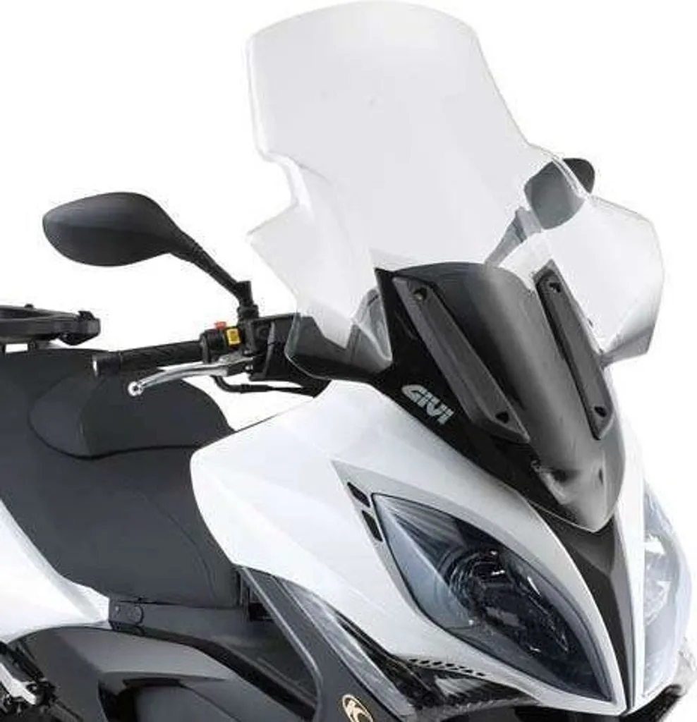 Pare-brise Givi D295STG transparent pour scooter Kymco Xciting R