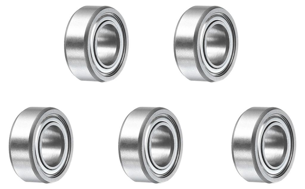 5 Stš¹ck R188ZZ Rillenkugellager 1/4" ID x 1/2" OD x 3/16" H?he P5 Miniaturlager Doppelt Metallgeschirmt Chromstahl Z3 Lager fš¹r Maschinenbau,...