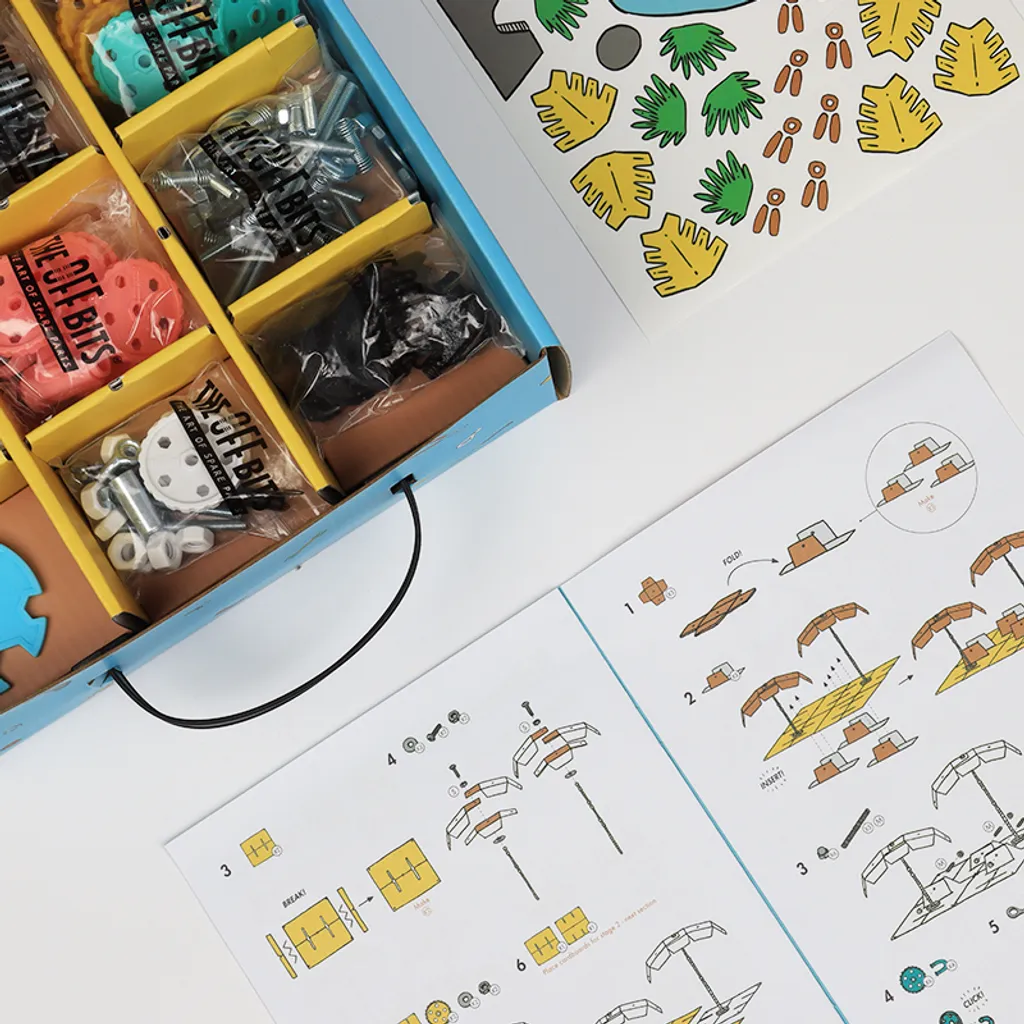 Jeu de Construction Métallique SavanaBit OffBits pour Jeunes Inventeurs - 7