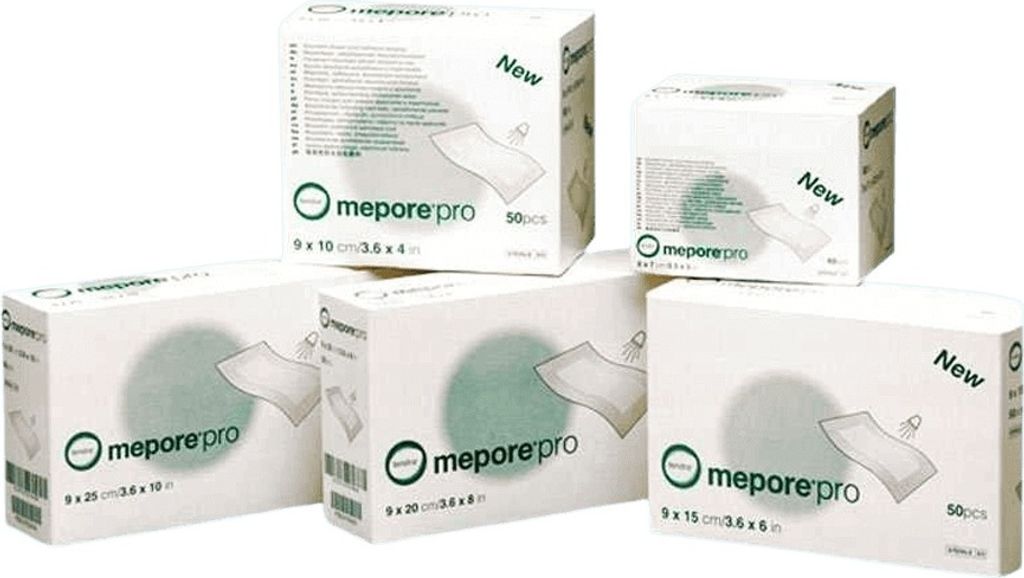 Mepore Pro steriler Wundverband 9 x 15 cm Duschpflaster Produktbild 
