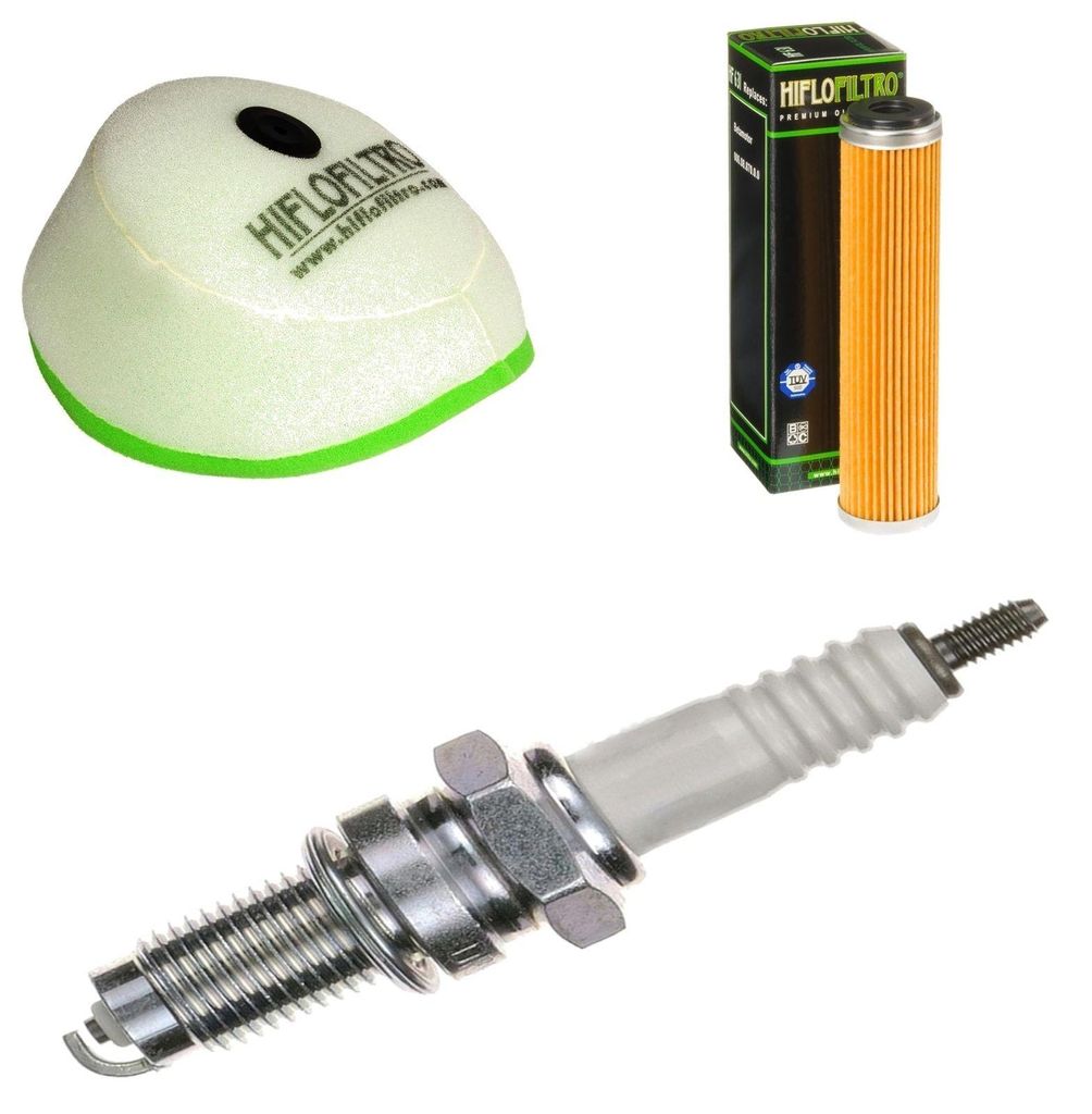 Service-Kit für Beta RR 520 Enduro 2010-2011 Luftfilter Ölfilter Zündkerze von pamoto - Neu