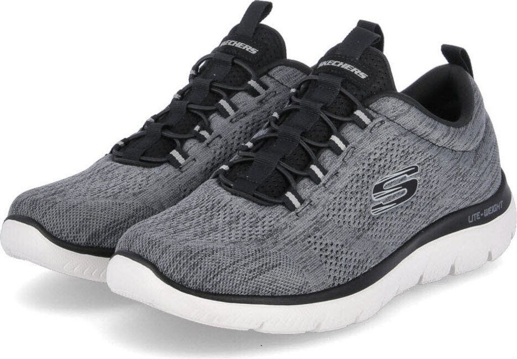 Skechers Summits Louvin Schwarz BKW Größe EU 47,5 Produktbild 