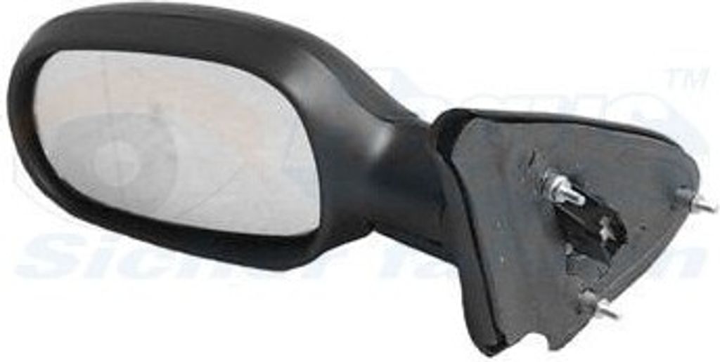 VAN WEZEL 4325807 Außenspiegel Seitenspiegel Links für RENAULT MEGANE I (BA0/1) Asphärisch Beheizt Grundiert