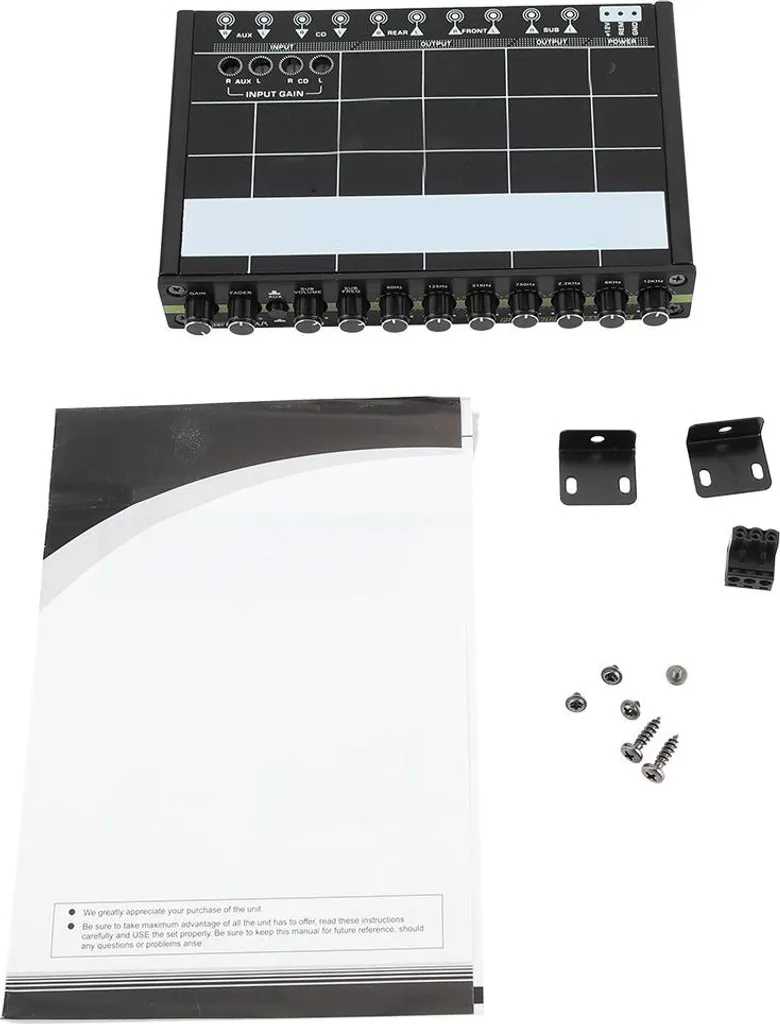 Égaliseur graphique automatique 7 bandes en métal pour son haute fidélité