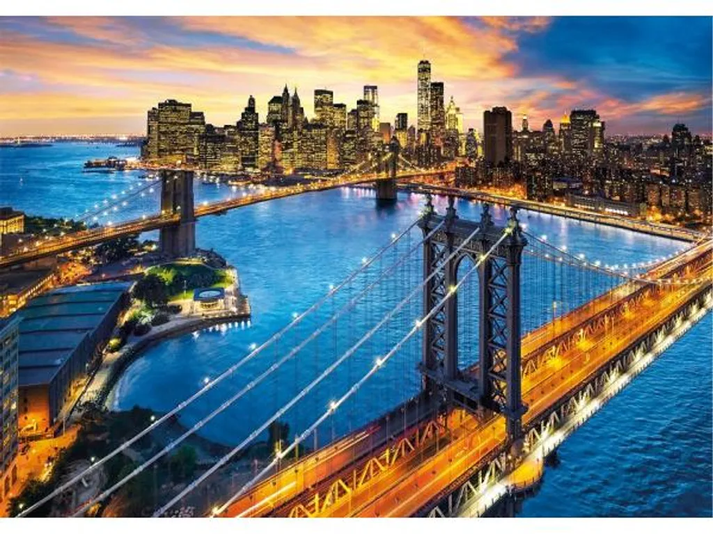 Puzzle Clementoni 3000 pièces New York Sunset - Qualité supérieure