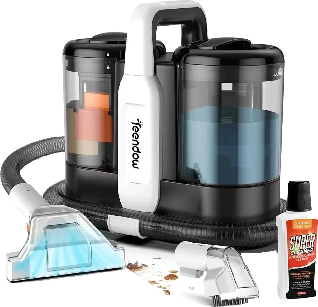 Aspirateur Teendow C5 idéal pour nettoyer les tapis épais et poils de chien