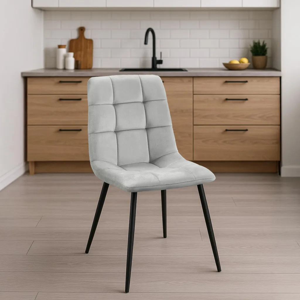 Sedie Imbottite CLP Tilde Velluto | Comfort 150kg per Living - 3