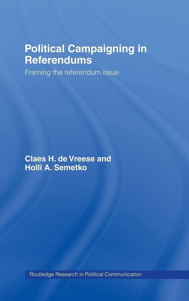 Political Campaigning in Referendums