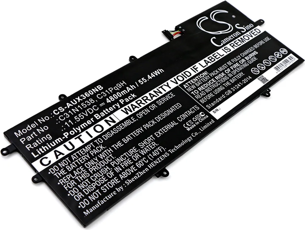 Batterie pour Asus UX360UA Q324UA - Idéal pour le Télétravail Mobile