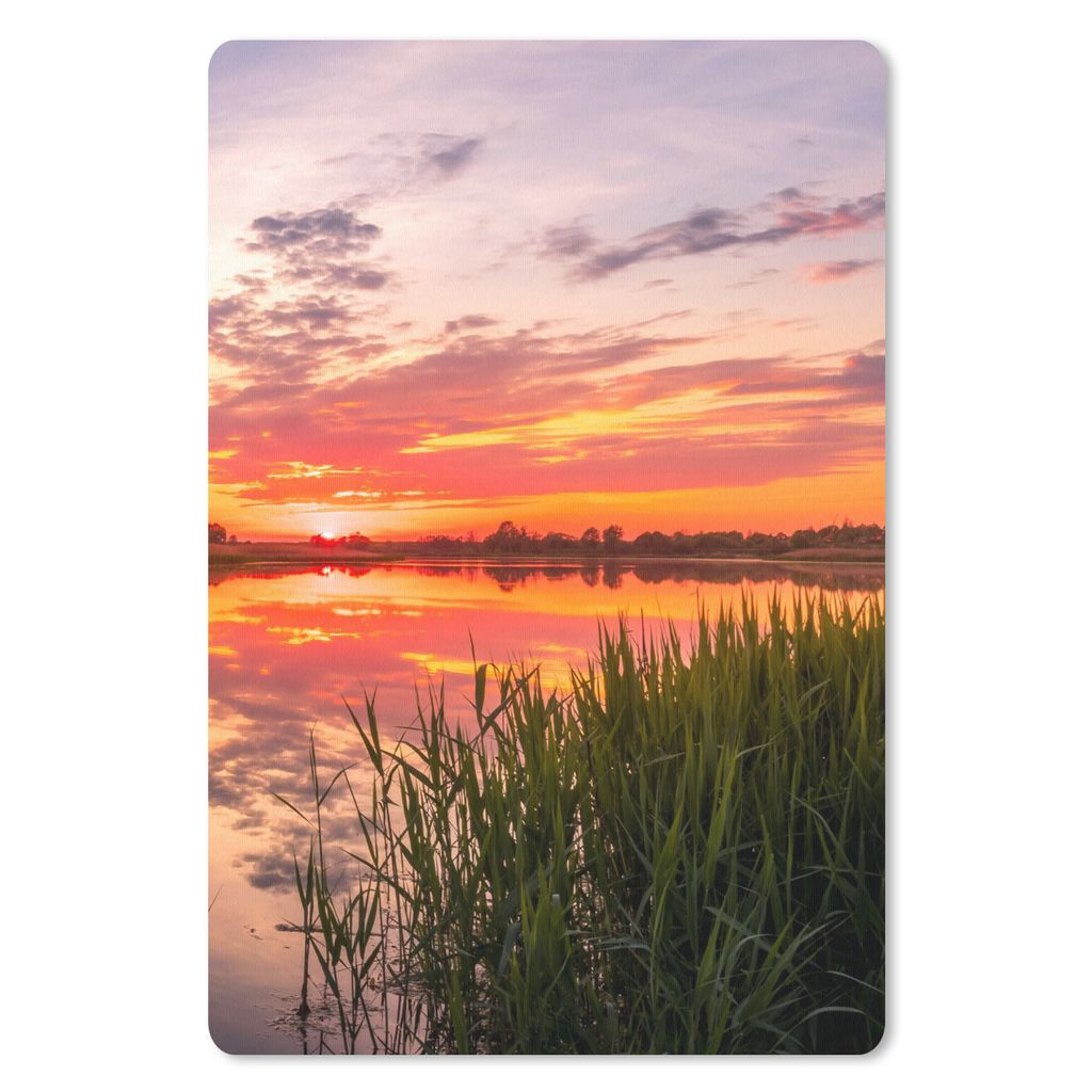 MuchoWow Mauspad Mousepad Wasser - Luft - Natur 40x60 cm - Mousepads - Maus Mat - Pad - Mausunterlage - Schreibtisch Accesoire