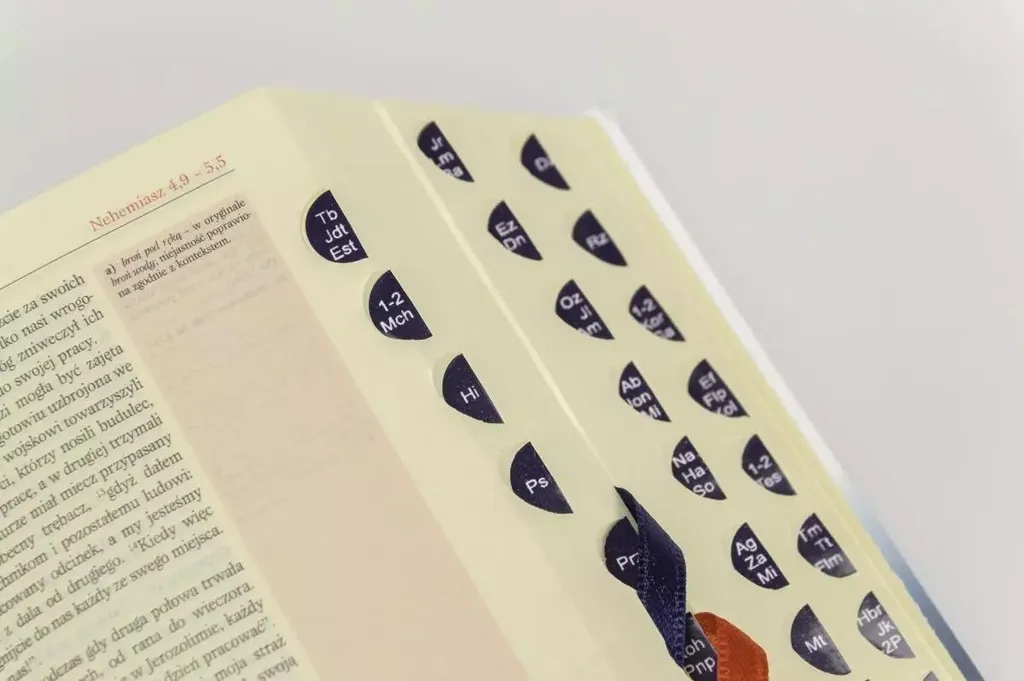Bible de Poche avec Paginateurs et Reliure Durable ST et NT Complet - 7