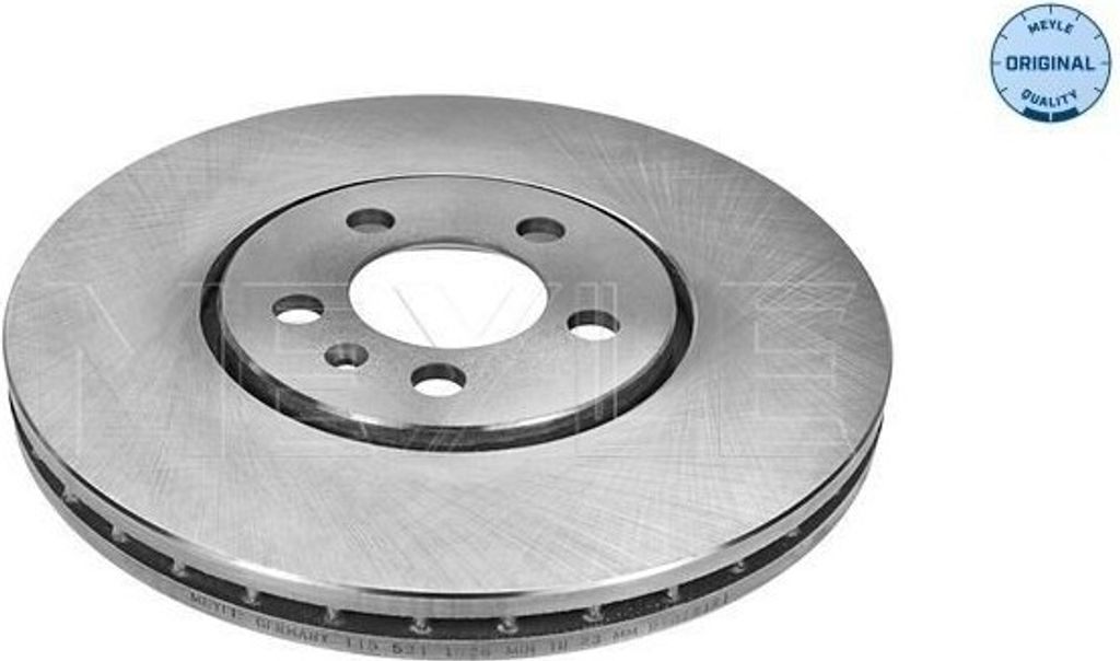 MEYLE 115 521 0032 - OE 3A0 615 301 Bremsscheibe, Vorderachse für Golf III (1H), Passat (35I), Vento (1H)
