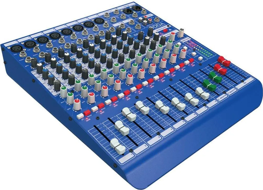 Midas DM12 Table de mixage pour sonorisation live et répétition groupe