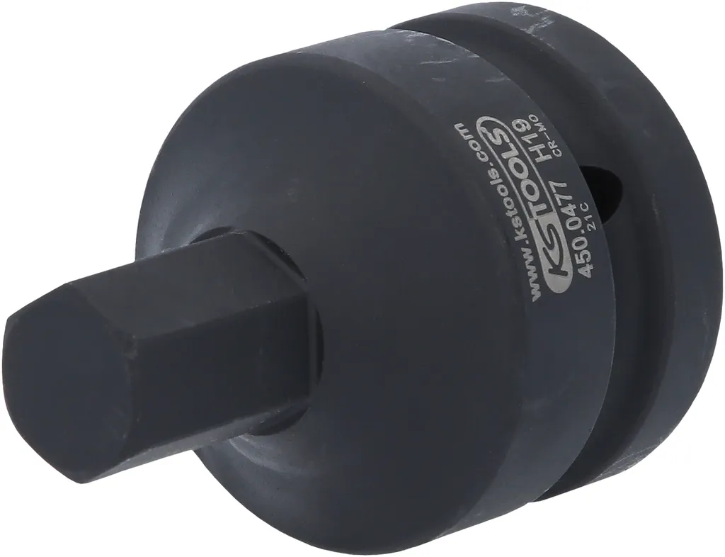 KS TOOLS 450.0477 Presa di Forza 1" Esagonale 19mm - Offerta Professionale