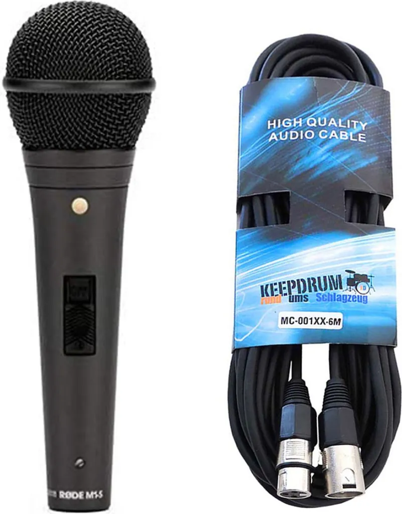 Rode M1-S Microfono Dinamico Professionale con Cavo | Offerta Store