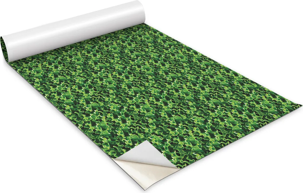 Pellicola Decorativa Mobili Foglie Verdi 100x50 cm - Restyling Cucina