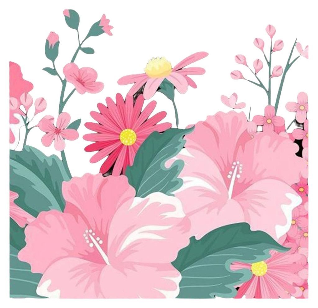 Fensteraufkleber mit Frühlingsblumenmotiv, doppelseitig, Aquarellblumen, wiederverwendbar, statisch statisch haftende PVC-Aufkleber für Fenster u...