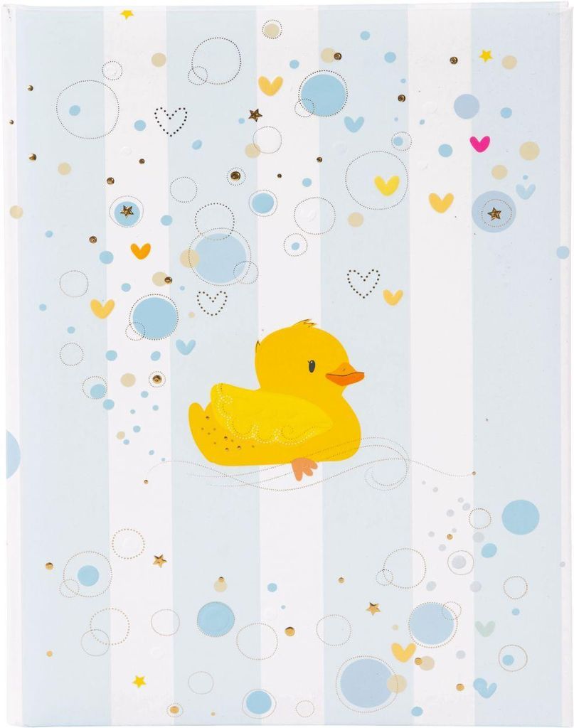 Goldbuch Babytagebuch Rubber Duck Boy Blau 21x28 cm