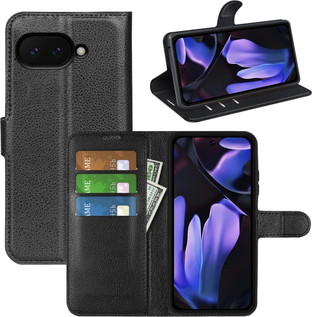 Klapphülle für Google Pixel 9A Handyhülle Wallet Case Schutz Hülle Flip Cover Handy Tasche