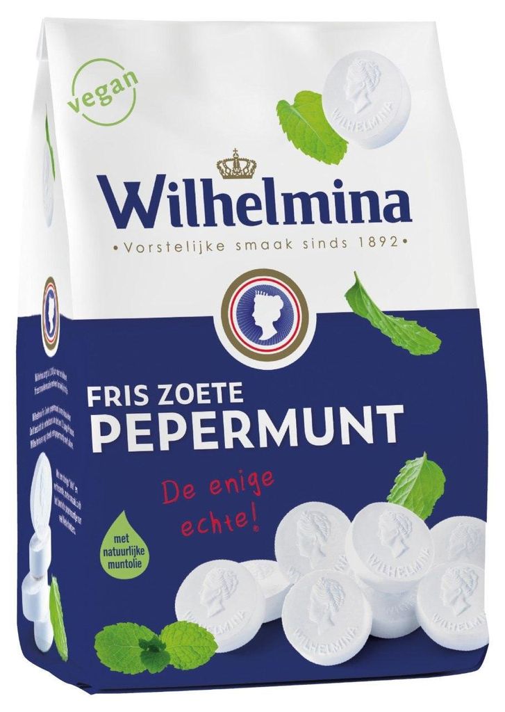Wilhelmina Vegane Pepermunt - Pfefferminz Taler 1 Kg Gr. By Produktbild 