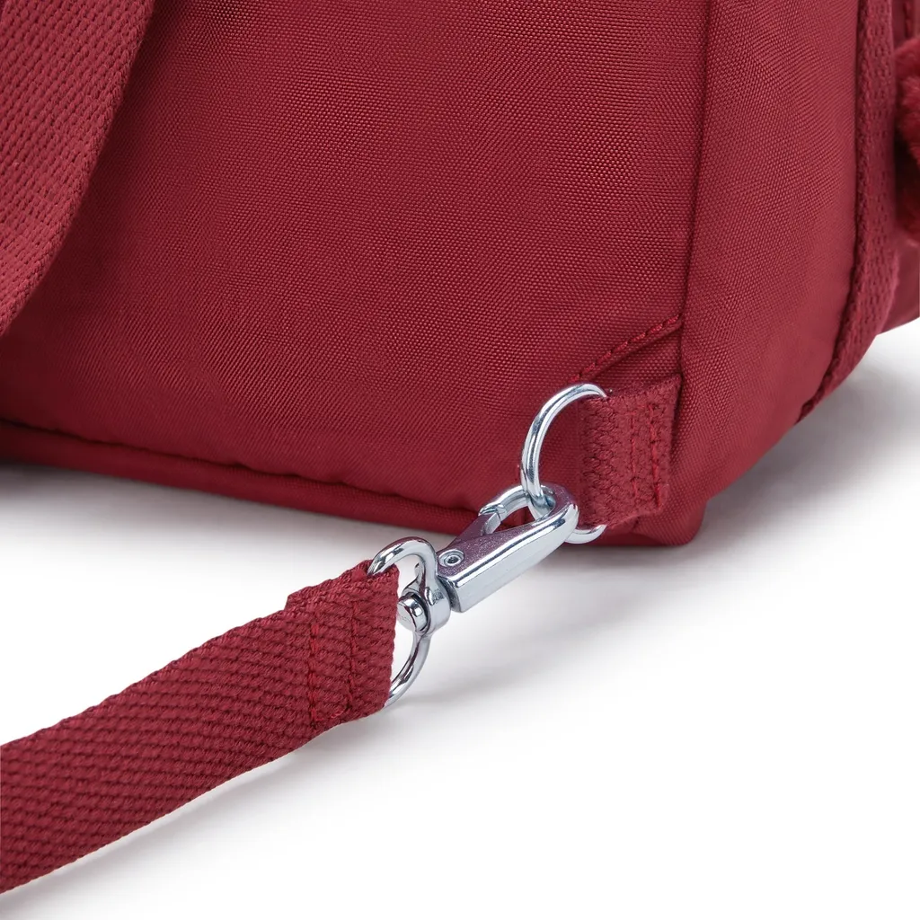 Sac à dos transformable Kipling Firefly Up Rouge : Léger et Multi-poches - 5